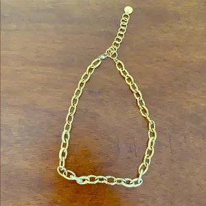 Stella and Dot gold necklace good condition.